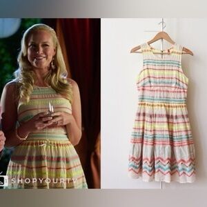 Plenty by Tracy Reese Embroidered Dress Size 8 As Seen on Hart of Dixie